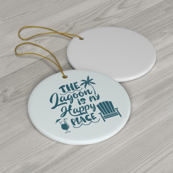 Lagoon Happy Place Ornament - Image 2