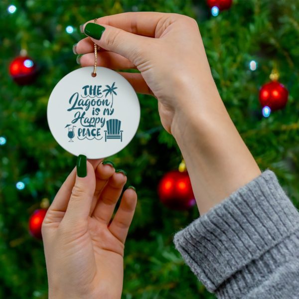 Lagoon Happy Place Ornament - Image 3