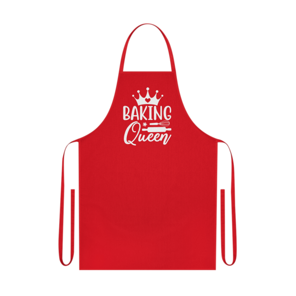 Red Baking Queen Cotton Apron