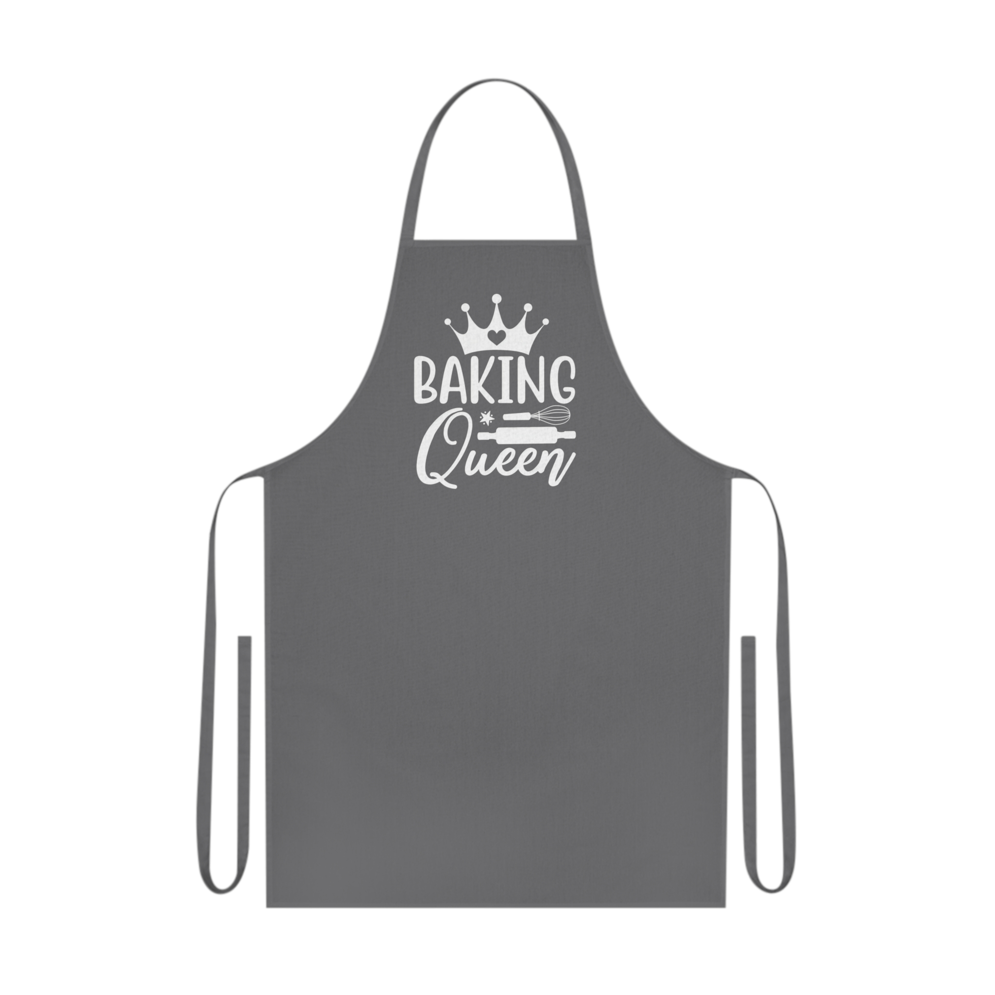 Red Baking Queen Cotton Apron - Image 3