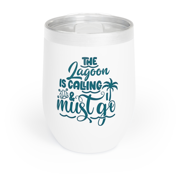 The Lagoon is Calling and I Must Go Wine Tumbler