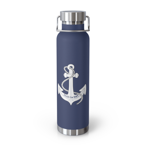 Seas The Day Copper Vacuum Insulated Bottle