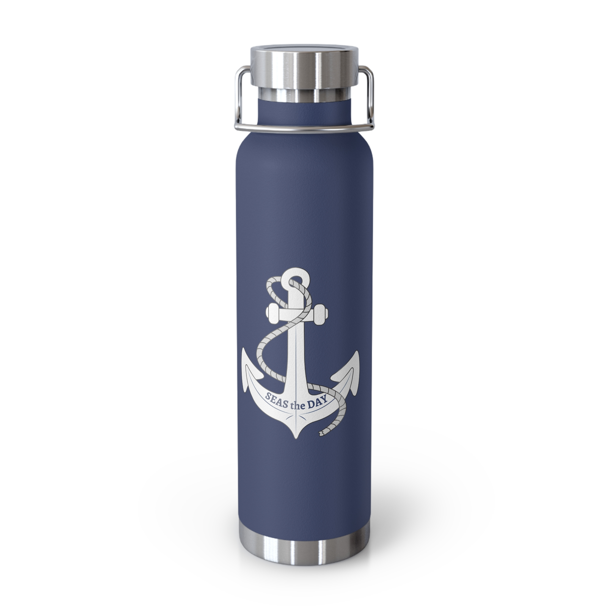 Seas The Day Copper Vacuum Insulated Bottle